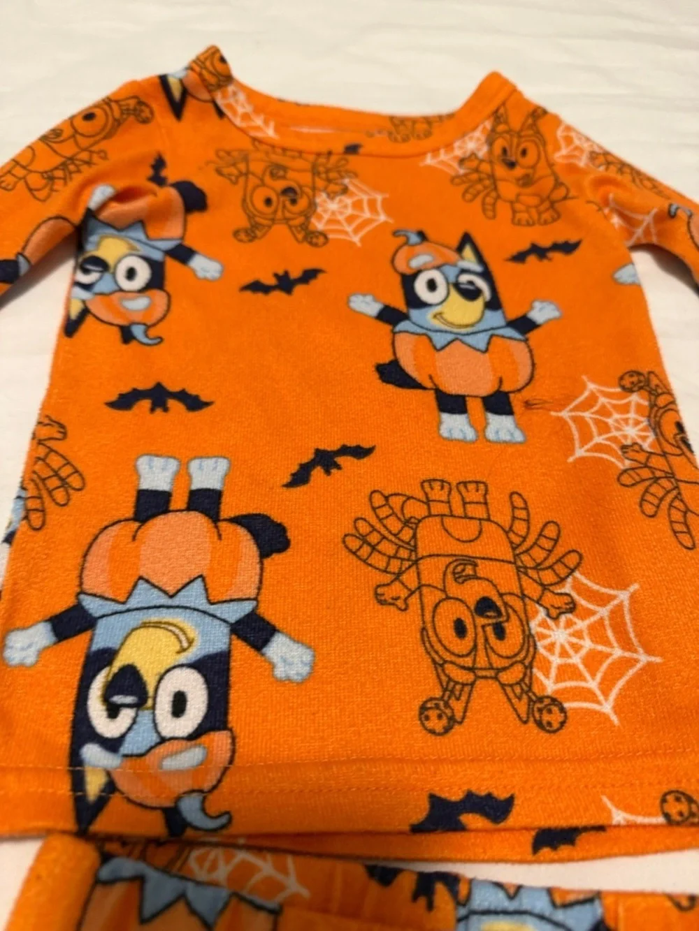 Bluey & Bingo Halloween Kids Pajama Set size 2T